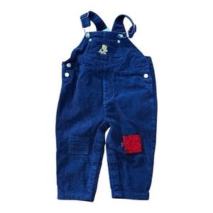 RARE Spot the Dog Toddler Courdory Overalls‎ 18 Months Eric Hill Book Series